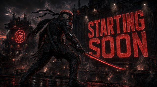 crimson cyber ronin — stream overlay style sheet generated with AlertForge