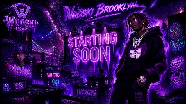 Brooklyn hip-hop nights — stream overlay style sheet generated with AlertForge