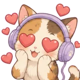 Love emote — heart eyes