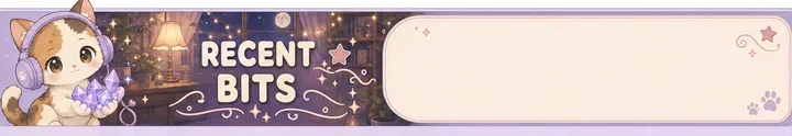 Recent bits stream label from the pack