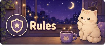 Rules Twitch panel from the same pack